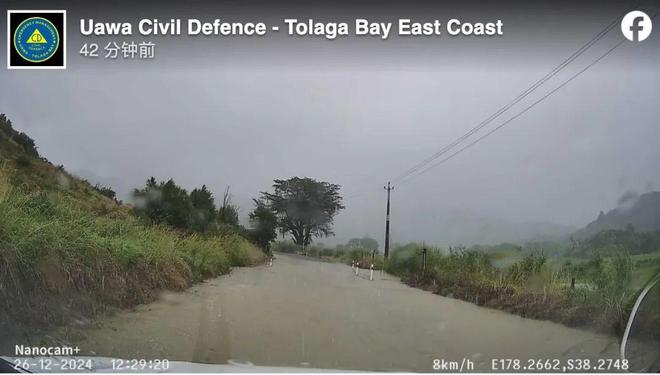 重要警告！暴雨强风袭击新西兰多地！奥克兰全天雷暴预警！已有地区爆发洪水海滩水质堪忧！(图1)