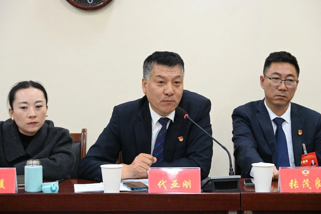 聚智建言献良策同心奋进促发展：政协第十四届九寨沟县委员会第五次会议委员分组讨论(图5)