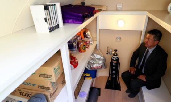 日本研发的地下避难所建在家里院子里有效的抵御地震和核辐射(图2)