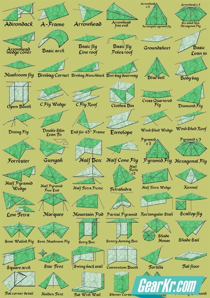 简单易搭的野外遮蔽小屋Shelter(图1)